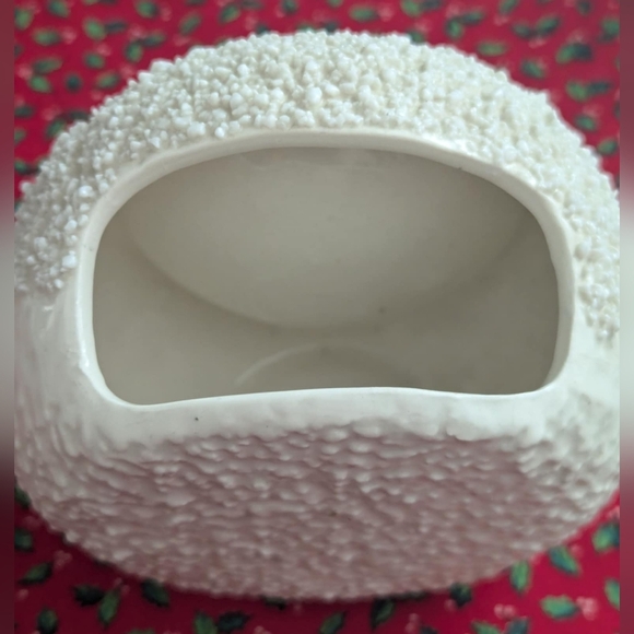 Vintage Santa Planter- Relpo Mid-century Christmas bowl Ceramic snowball 60s - Picture 12 of 12